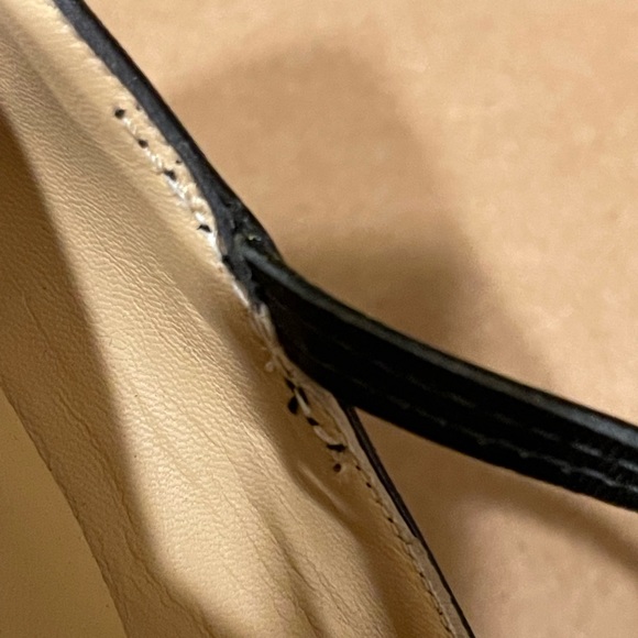 Chanel Black and Beige Mary Jane’s CC Back Logo - Picture 11 of 11